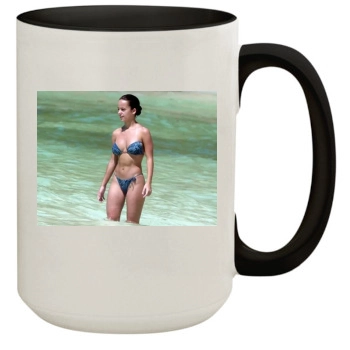 Alizee 15oz Colored Inner & Handle Mug