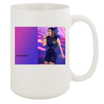 Alizee 15oz White Mug