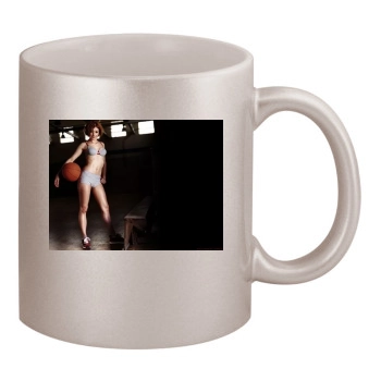 Alyson Hannigan 11oz Metallic Silver Mug