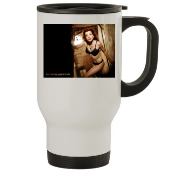 Alyson Hannigan Stainless Steel Travel Mug