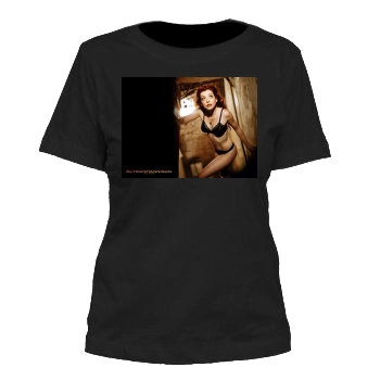 Alyson Hannigan Women's Cut T-Shirt