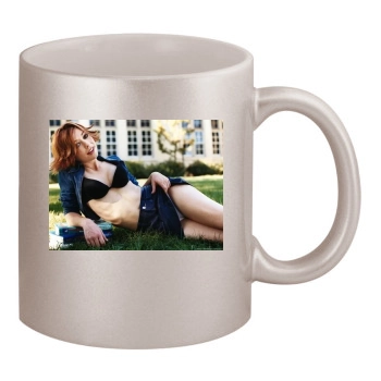 Alyson Hannigan 11oz Metallic Silver Mug