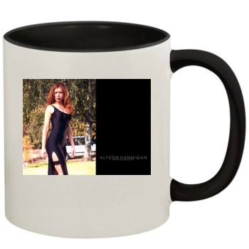 Alyson Hannigan 11oz Colored Inner & Handle Mug