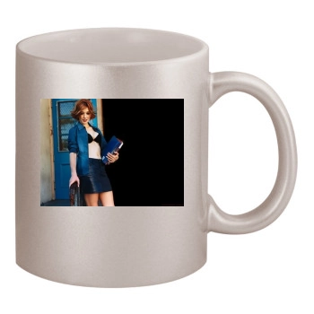 Alyson Hannigan 11oz Metallic Silver Mug