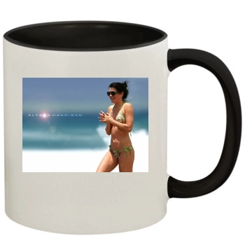 Alyson Hannigan 11oz Colored Inner & Handle Mug