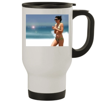 Alyson Hannigan Stainless Steel Travel Mug