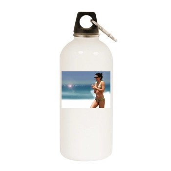 Alyson Hannigan White Water Bottle With Carabiner