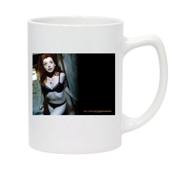 Alyson Hannigan 14oz White Statesman Mug