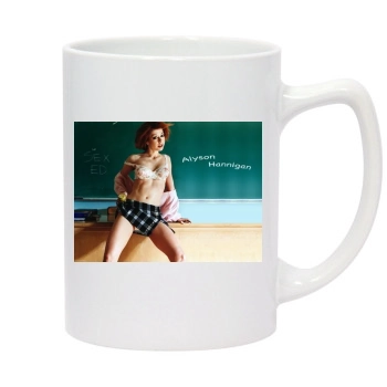 Alyson Hannigan 14oz White Statesman Mug