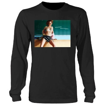 Alyson Hannigan Men's Heavy Long Sleeve TShirt