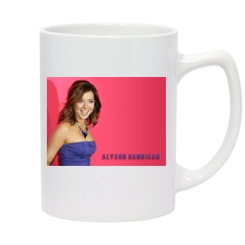 Alyson Hannigan 14oz White Statesman Mug