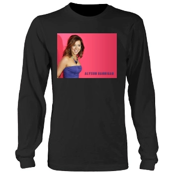 Alyson Hannigan Men's Heavy Long Sleeve TShirt