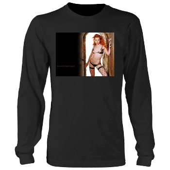 Alyson Hannigan Men's Heavy Long Sleeve TShirt