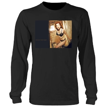 Alyson Hannigan Men's Heavy Long Sleeve TShirt