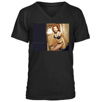 Alyson Hannigan Men's V-Neck T-Shirt