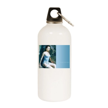 Alyson Hannigan White Water Bottle With Carabiner