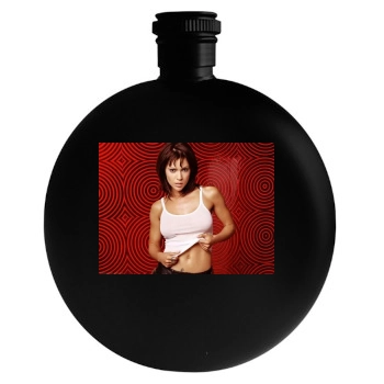 Alyssa Milano Round Flask