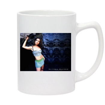 Alyssa Milano 14oz White Statesman Mug