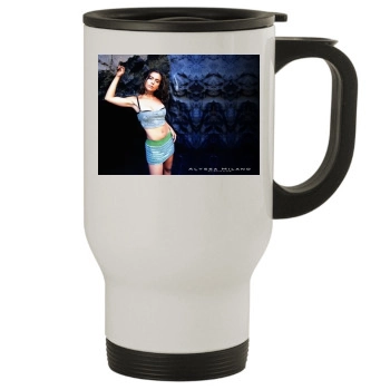 Alyssa Milano Stainless Steel Travel Mug