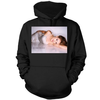 Alyssa Milano Mens Pullover Hoodie Sweatshirt