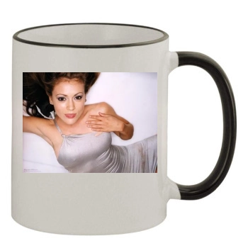 Alyssa Milano 11oz Colored Rim & Handle Mug