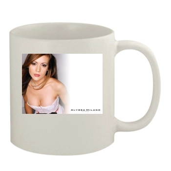 Alyssa Milano 11oz White Mug