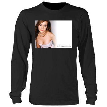 Alyssa Milano Men's Heavy Long Sleeve TShirt