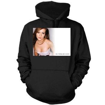 Alyssa Milano Mens Pullover Hoodie Sweatshirt