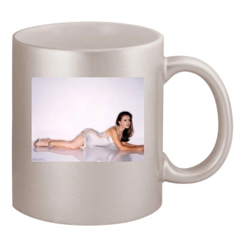 Alyssa Milano 11oz Metallic Silver Mug