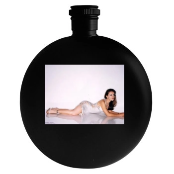 Alyssa Milano Round Flask