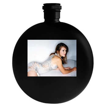 Alyssa Milano Round Flask