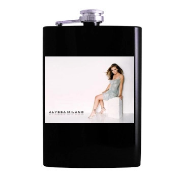 Alyssa Milano Hip Flask