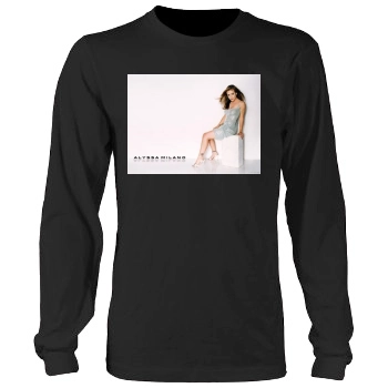 Alyssa Milano Men's Heavy Long Sleeve TShirt