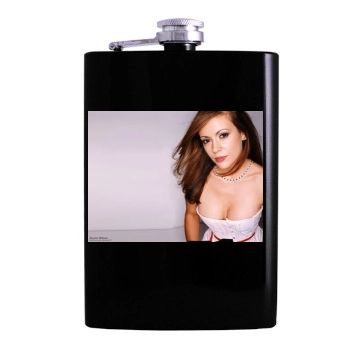 Alyssa Milano Hip Flask