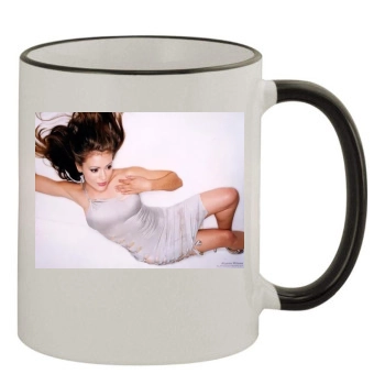 Alyssa Milano 11oz Colored Rim & Handle Mug