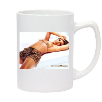 Alyssa Milano 14oz White Statesman Mug