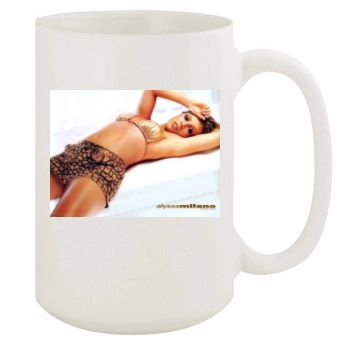 Alyssa Milano 15oz White Mug