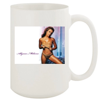 Alyssa Milano 15oz White Mug