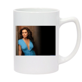 Alyssa Milano 14oz White Statesman Mug