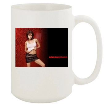 Alyssa Milano 15oz White Mug