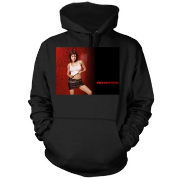 Alyssa Milano Mens Pullover Hoodie Sweatshirt