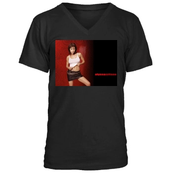 Alyssa Milano Men's V-Neck T-Shirt