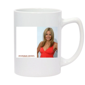 Amanda Bynes 14oz White Statesman Mug