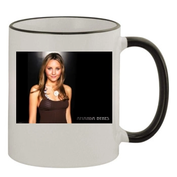 Amanda Bynes 11oz Colored Rim & Handle Mug