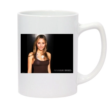 Amanda Bynes 14oz White Statesman Mug