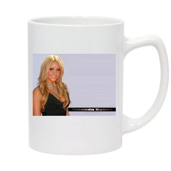 Amanda Bynes 14oz White Statesman Mug