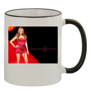 Amanda Bynes 11oz Colored Rim & Handle Mug