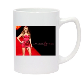 Amanda Bynes 14oz White Statesman Mug