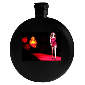 Amanda Bynes Round Flask