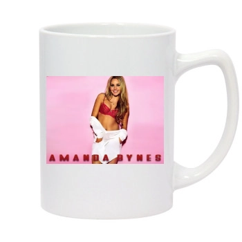 Amanda Bynes 14oz White Statesman Mug